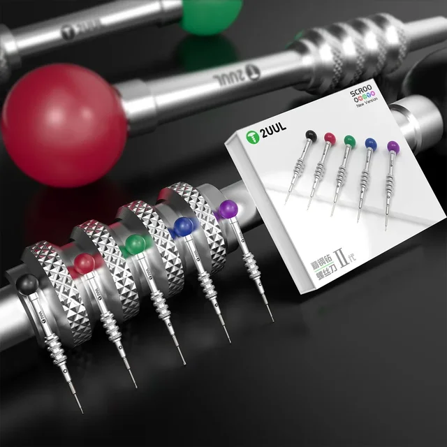 طقم مفكات 2UUL SD92 (الإصدار الجديد) – 5 مفكات احترافية لكل أنواع الهواتف (Scroo Series) 4