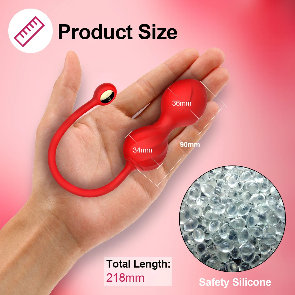 Kegel Balls Wireless App Vagina Balls Vibrator For Women Muscle Trainer