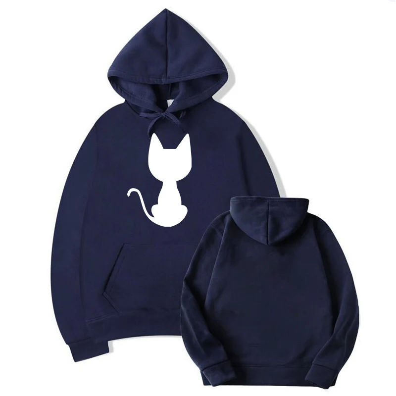 

Women Loose Fleece Tops Hoodies Long Sleeve Clothing Youth Casual Streetwear Fashion Female Spring Autumn