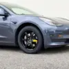 Complete Spare Wheel and Tire - Compatible with 2017+ Tesla Model 3 Long Range & RWD Trims - Includes 18x4 Rim, 125/80R18 Tire 3