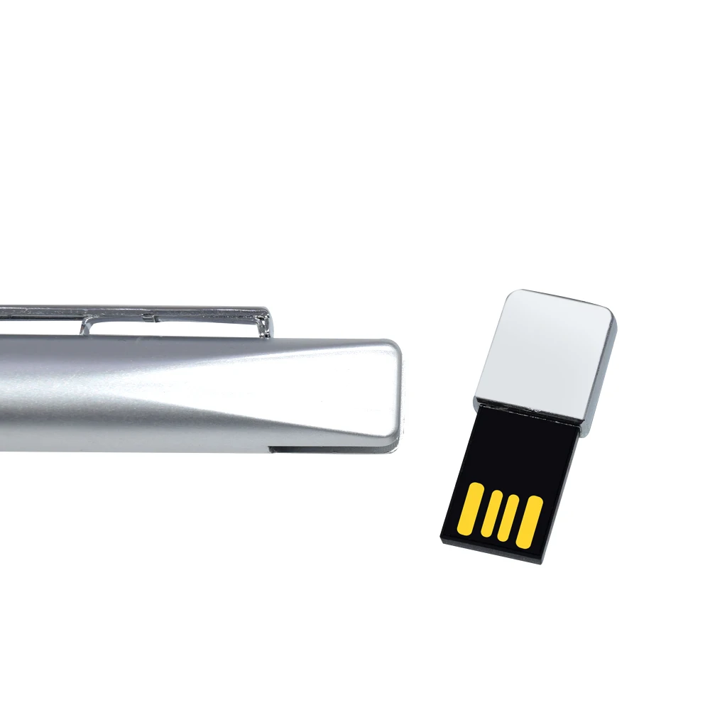 창의적인 비즈니스 선물 볼펜, USB 플래시 드라이브, 메모리 스틱, 실버 금속 펜 드라이브, 32GB, 블랙 펜드라이브, 16GB, 8GB, 64GB