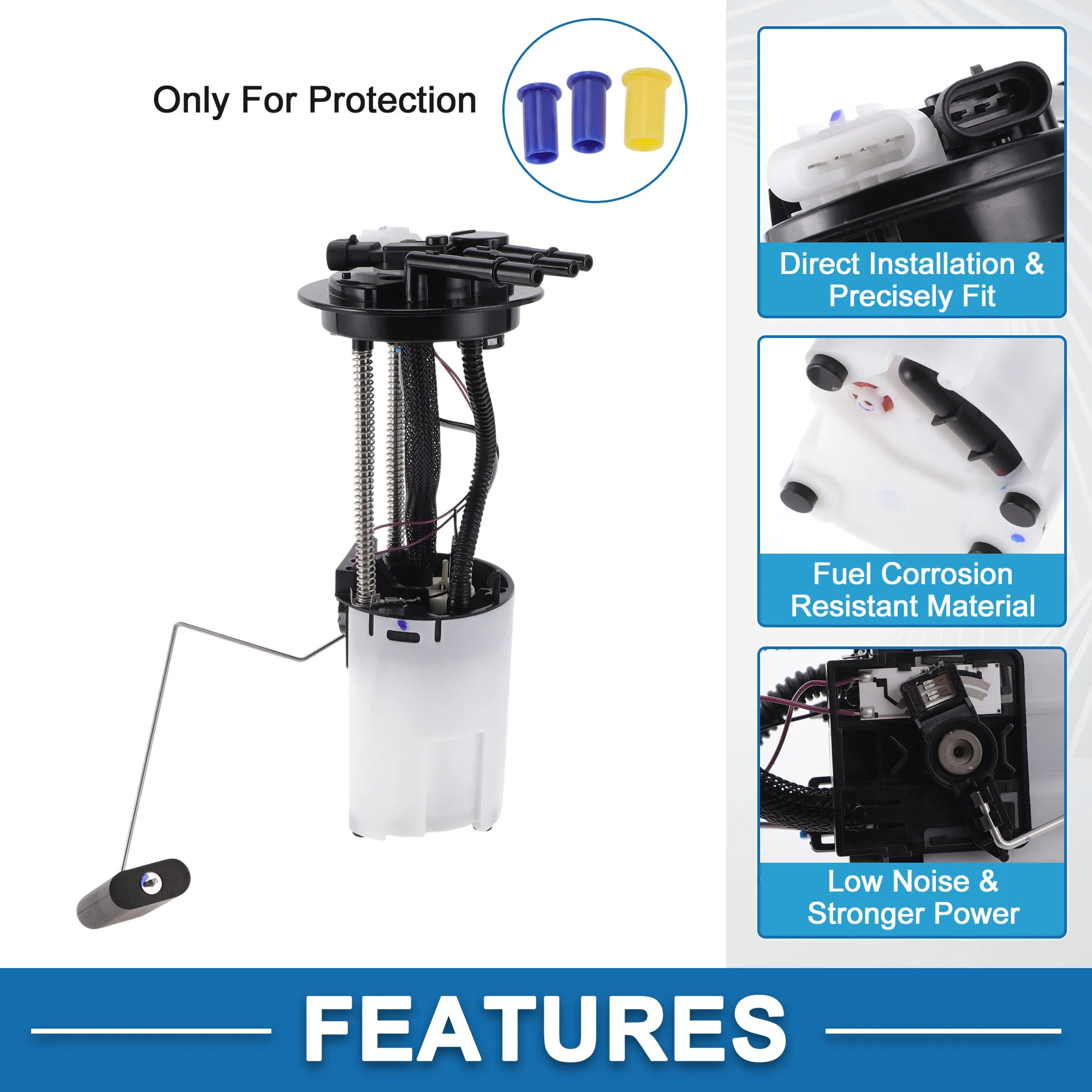 Fuel Pump Assembly For Chevrolet Slverado 1500 GMC Serra 4.8L 5.3L 6 - View #6