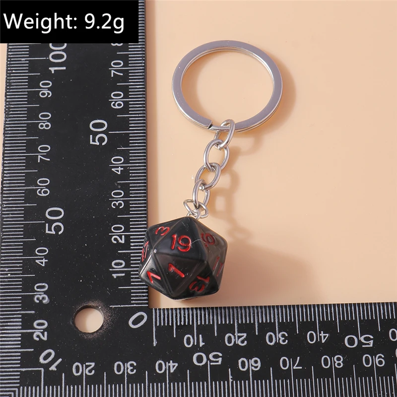 Niedlicher Würfel-Schlüsselanhänger, facettenreicher geometrischer Schlüsselanhänger, Anhänger für Autoschlüsselhalter, Damen- und Mädchen-Handtaschen-Zubehör, DIY-Schmuck, Geschenk – Detail 10
