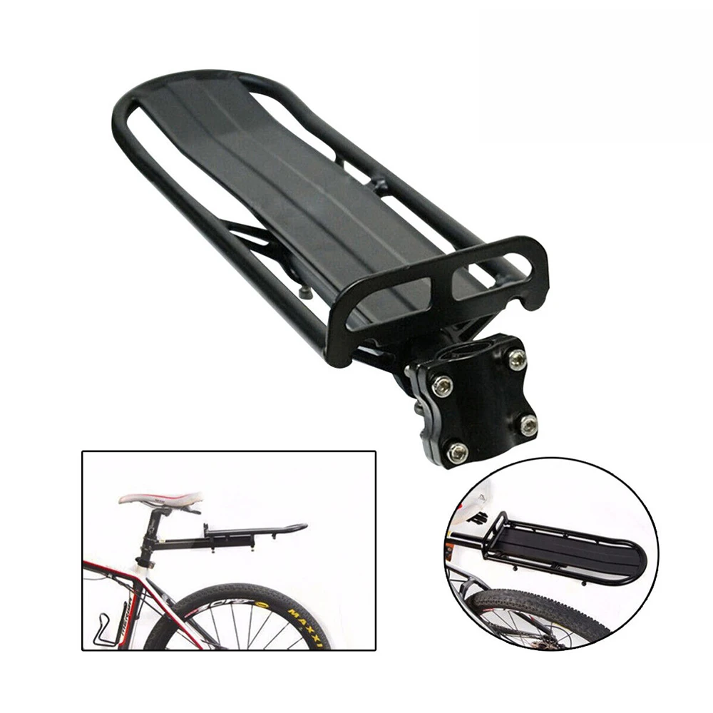 

Bicycle Luggage Cargo Carrier Retractable Aluminum Alloy Bike Mount Bicycle Rear Seat Post Rack For MTB