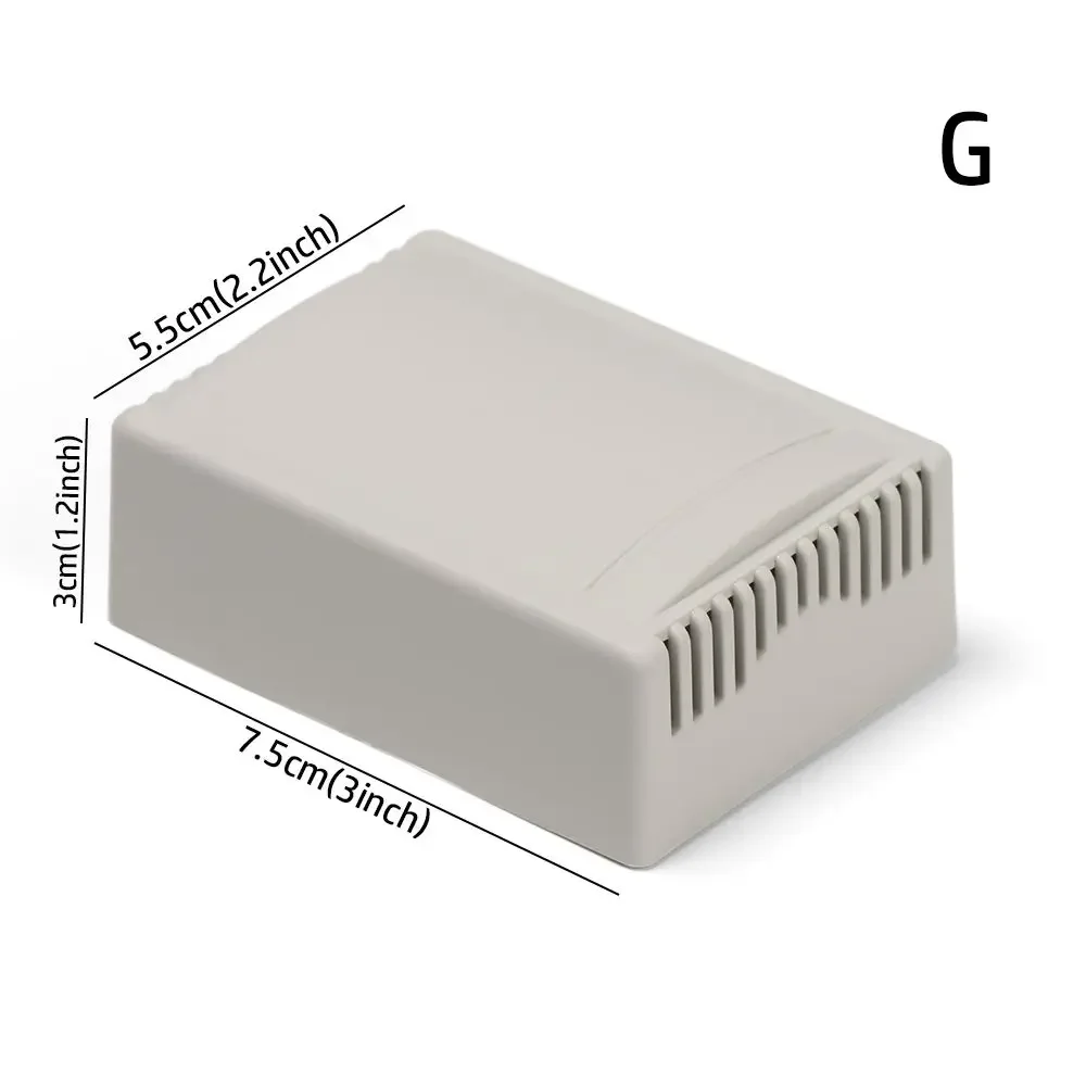White Waterproof ABS Plastic Project Box Storage Case Housing Enclosure