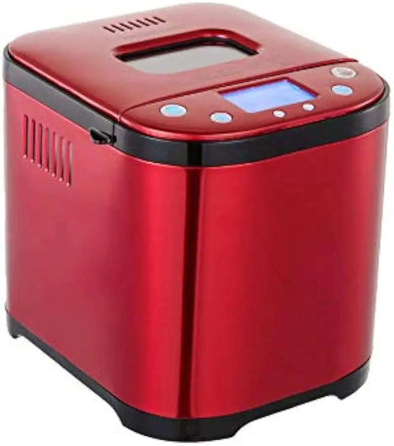 Bread Maker Machine with Nonstick Bowl, Bread Hook, Measuring Cup & Spoon. 15-in-1, Gluten-Free Bread, Cake& Yogurt 5
