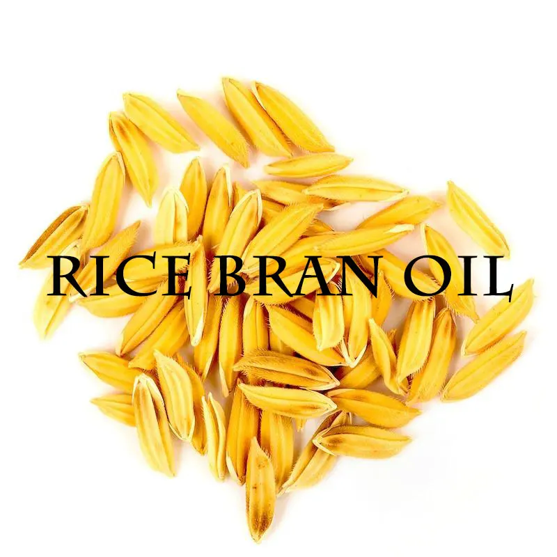 Rice Bran Oil Pure Natural Carrier Oil Antioxidant Anti-aging Skin Whitening Facial Body Massage