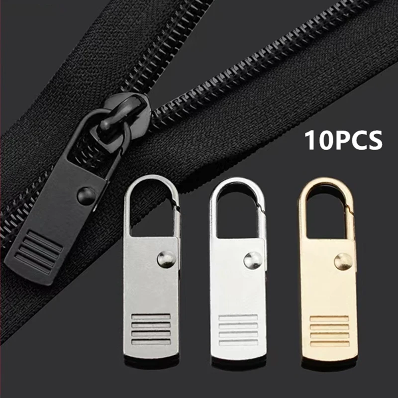 5/10PCS okamžitý na zip univerzální okamžitý konstatovat na zip spravit souprava náhrada zip posuvníku zubů záchranné nový design pro DIY šicí