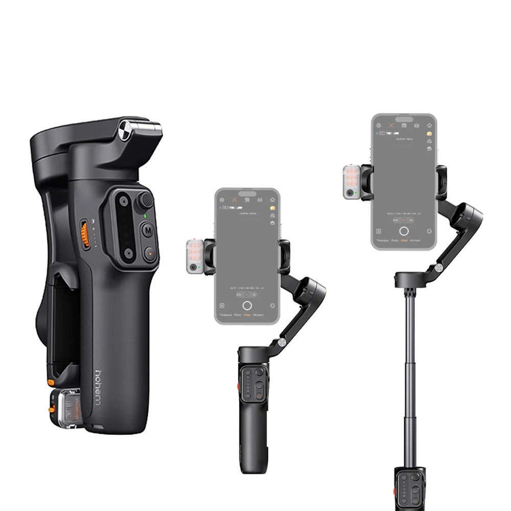 スマートフォン用ジンバルスタビライザー,AIトラッキング