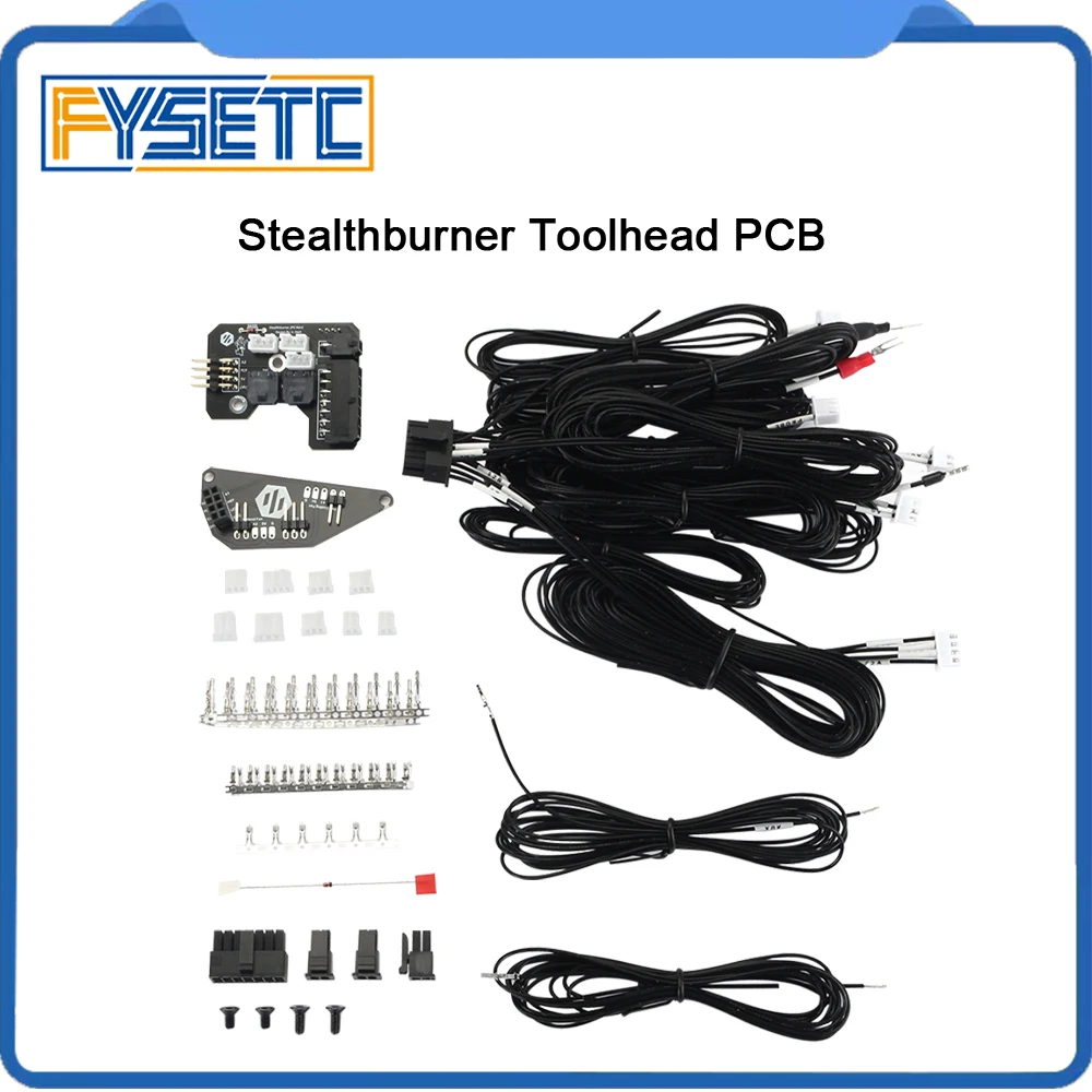 Fysetc Voron 2.4 r2 Trident Stealthburner Pcb Kit Padrão e Pcs Pcb Placas Versão Kits com Cabos para Impressoras 3d