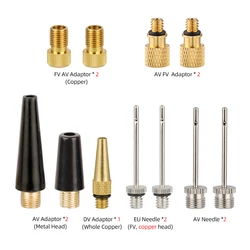6PCS Universal Ball Inflatable Needle Set with Air Valve Adapter and Nozzle Extender for Sports Balls and Toys (P43T11F)