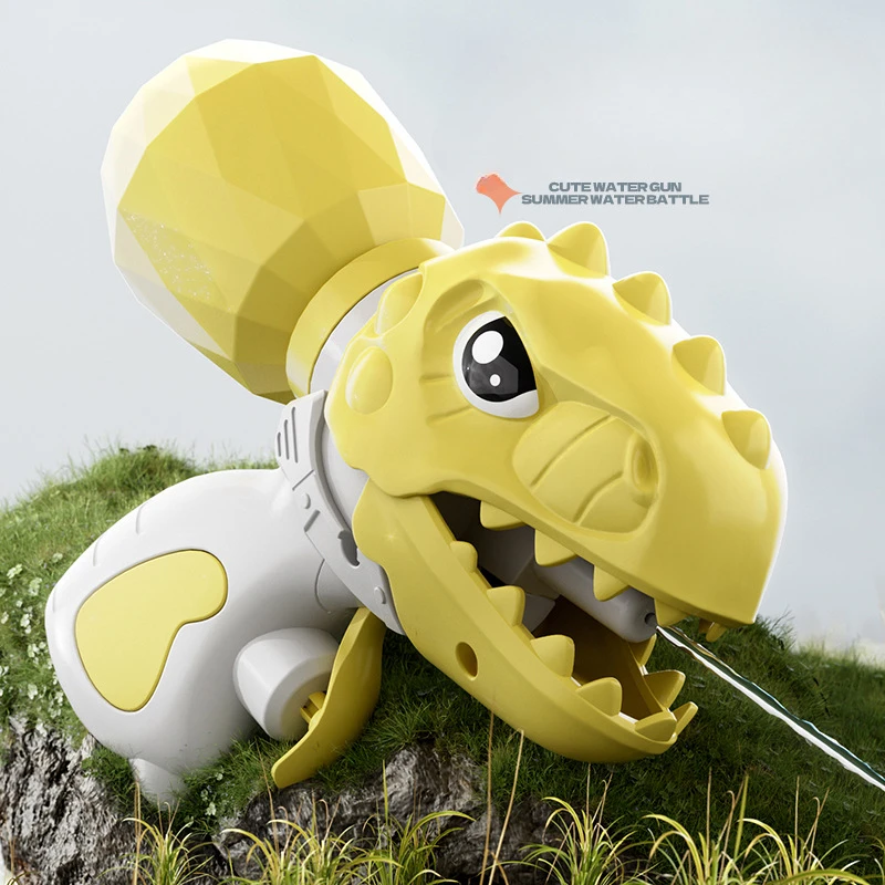 Mini Dinosaur Water Gun Geometric Shark Summer Pool Beach Toys Children Toy Gun Water Splashing Festival Spray Water Gun 3