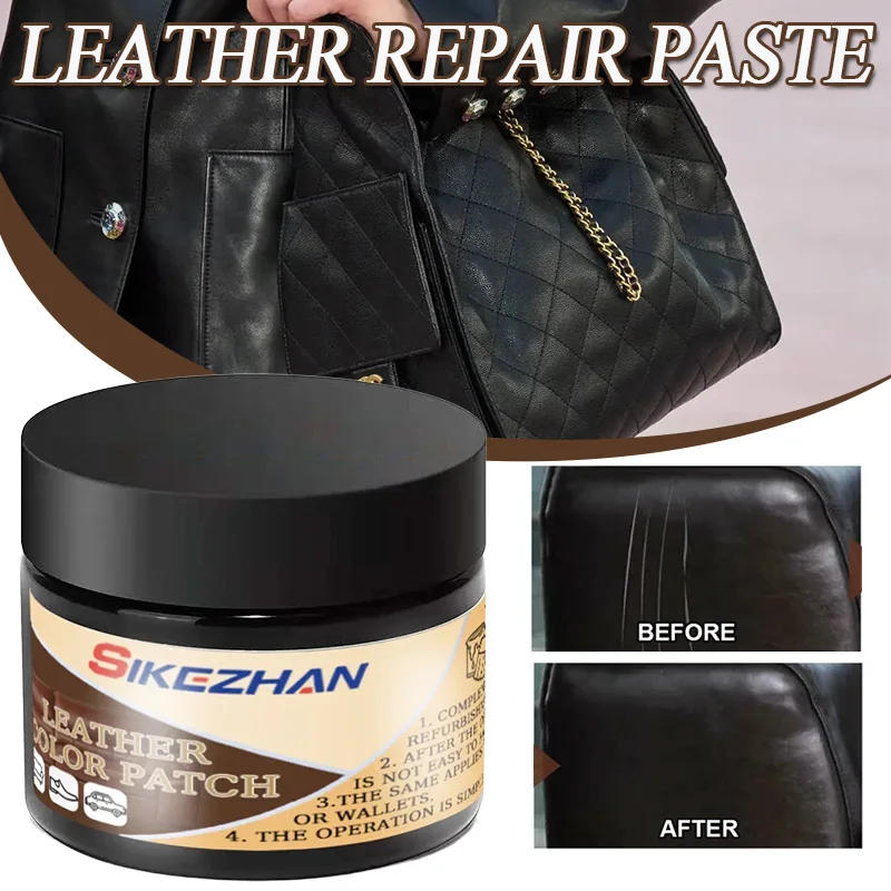 Leather Repair Dye Liquid for Car Seat Bag Shoes