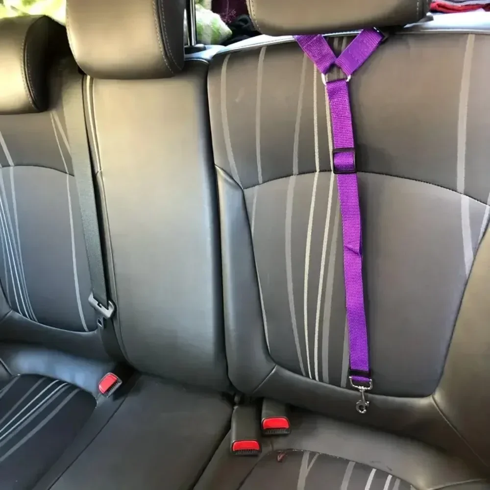 1Pc 2 in 1 Pet Dog Cat Seat Belt for Small Dogs dog seat belt