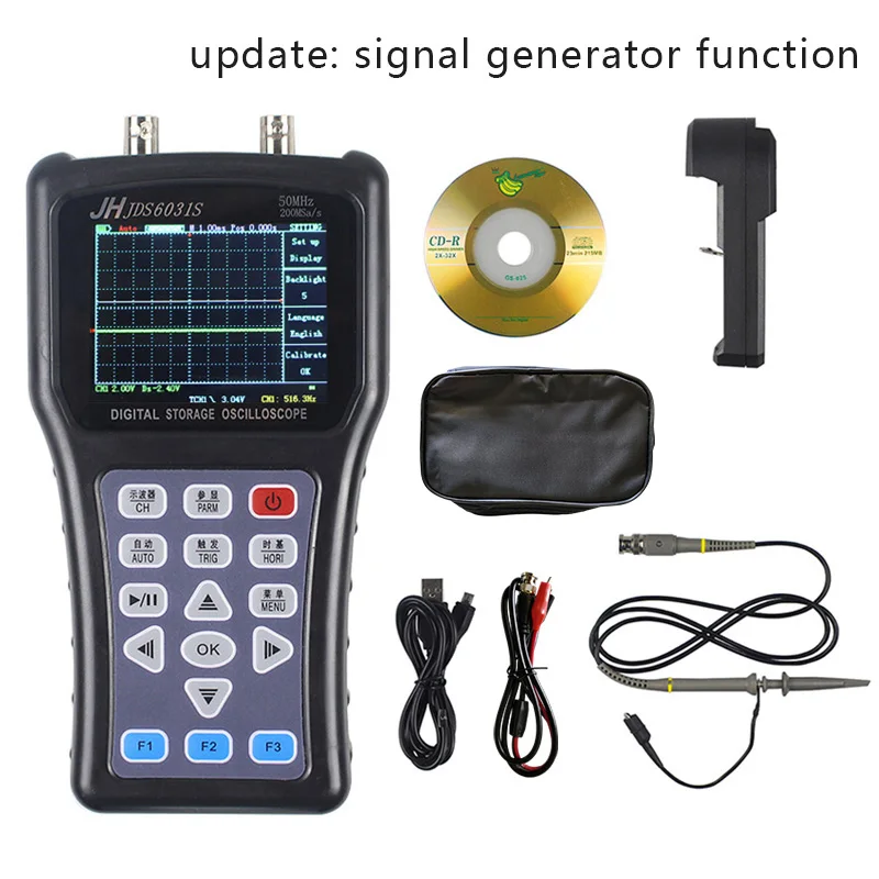 Oscilloscope-JDS6031S-50M-Portable-Digital-storage-HandHeld ...