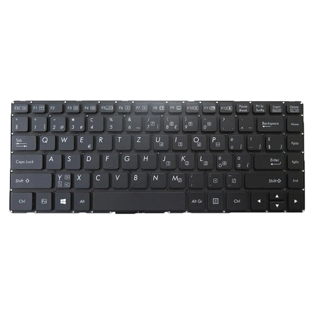 Tastiera Nera Tedesca Per Getac S410 G1 G2 S410G1 S410G2