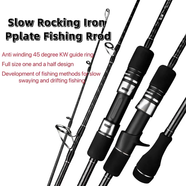 Newrgy Solid Fiberglass Pure Carbon Cover Sleeve Stirring High Carbon Steel  Wire Shore Casting Fishing Rod - AliExpress