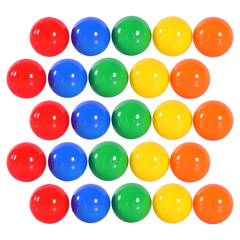 50 Pcs Lottery Ball Numbered Bingo Balls Seamless Small Game Raffle for Party Mini Parent-child