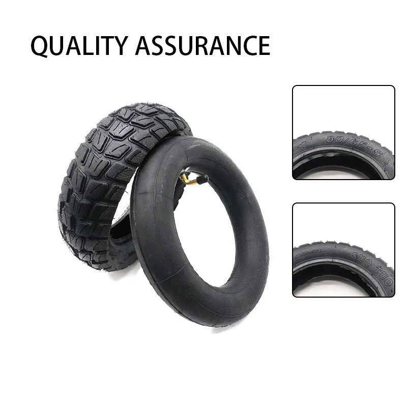 10 inch 10x3 Inch Electric Scooter Vacuum Tire 80/65-6   Off-road Tyre Widening and Thickening