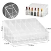 24 Grids Lipstick Holder Display Rack Case Cosmetic Nail Polish Make Up Organiser Box Large Size Acrylic Makeup Organizer 6