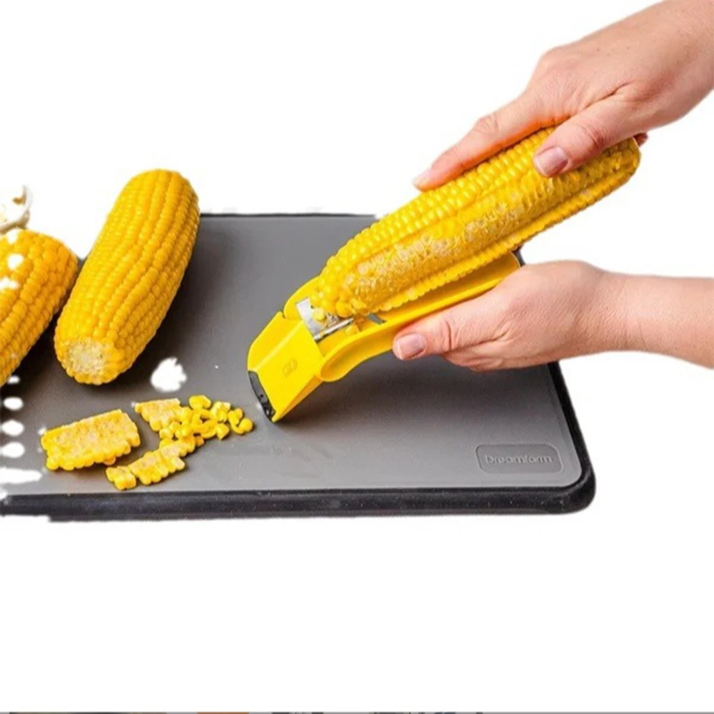 2024 New Onvenient Handheld Corn Cob Peeler, Corn Peeler, Vegetable Salad Kitchen Tool