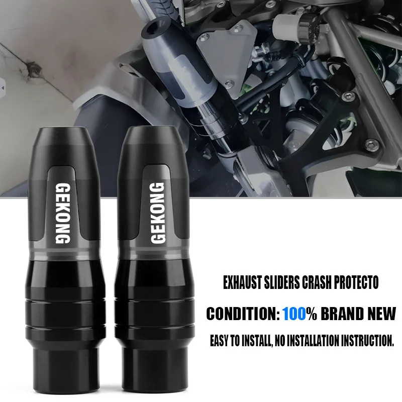 

Мотоциклетные аксессуары для VSTROM1000 vстрома 1000XT V-STROM 1000 DL1000 2004-2020 противоударный выхлопной слайдер протектор