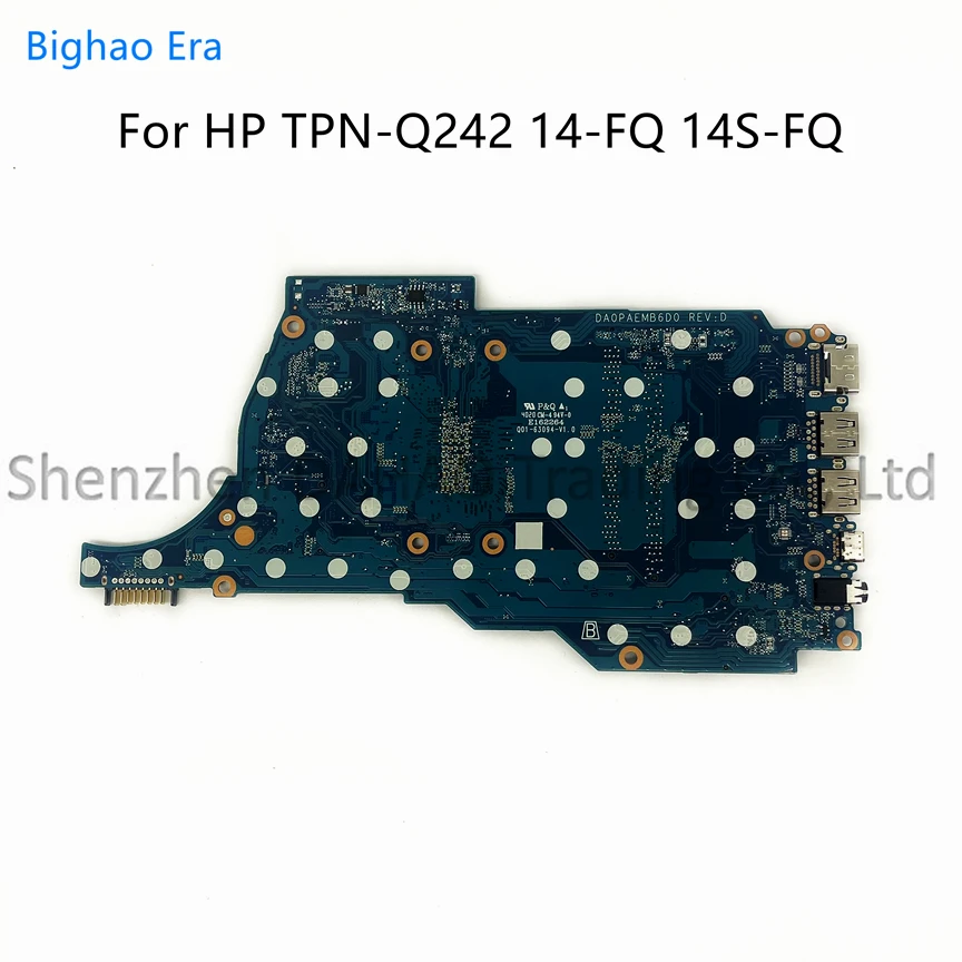 para hp 14-fq 14s-fq 14s-fr Tpn-q242 Laptop Motherboard com Cpu Amd r3 R53450 Ddr4 M03771001 M10792601 M03773-601 Da0paemb6d0 - Imagem 2