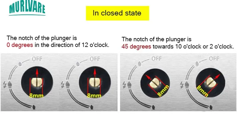 Description Picture 2 of item4Pcs Metal Button Boutique Ignition Rotary Switch Gas Burner Accessories Zinc Alloy 8mm Aperture Gas Stove Knob