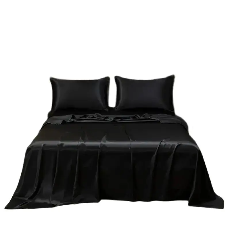 Satin Cooling Bed Sheet Set 1