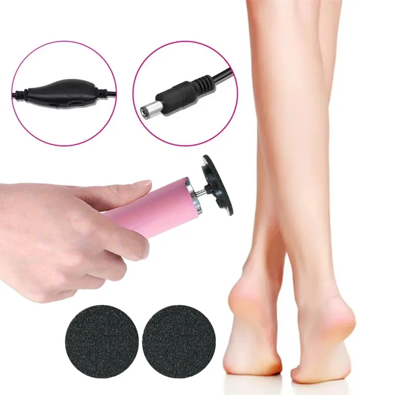 Disposable Foot Mask Electric Dead Skin Remover Foot File and Pedicure Tool Electric Foot Grinder for Grinding and Callus Removal with Adjustable Speed Pedicure Machine Replacement Sandpaper Suitable for Removing Dead Skin on Soles Hard Calluses