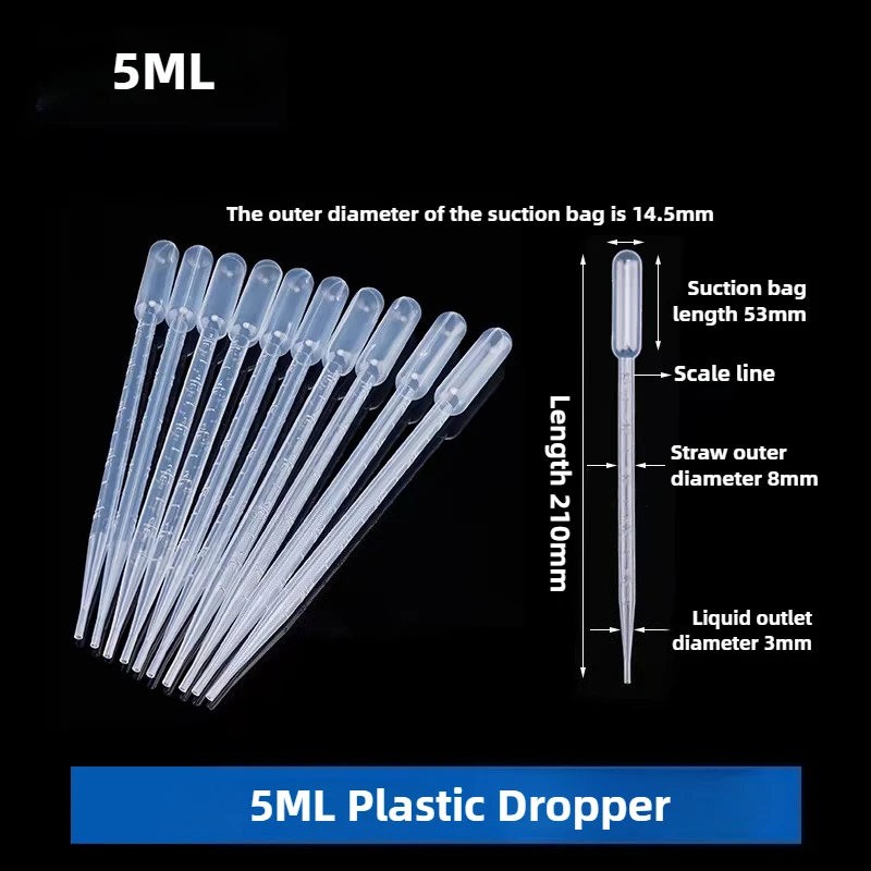 2 ml 3 ml 5 ml 10 ml Aquarium Aquarium Salzlake Garnelen Feeder Kunststoff Dropper Pipette Abgestufte Dropper Babbitt Pipette 5 stücke/10 stücke – Detail 10