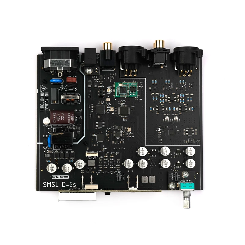 SMSL D-6S D6s Hi-Res Audio HIFI Decoder MQA CD USB DAC ES9039Q2M 4 OPA1612 PCM768 DSD512 Bluetooth 5.1 LDAC RCA XLR