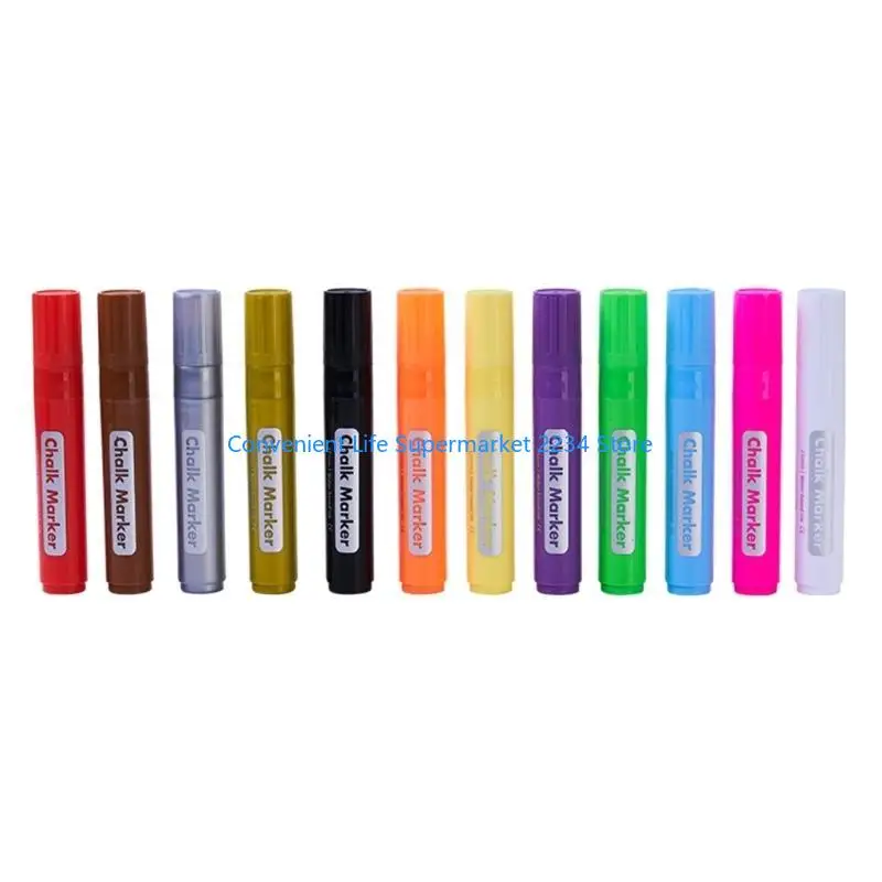 LED 보드 유리창 및 예술 프로젝트 광고용 지울 수 있는 액체 분필 펜