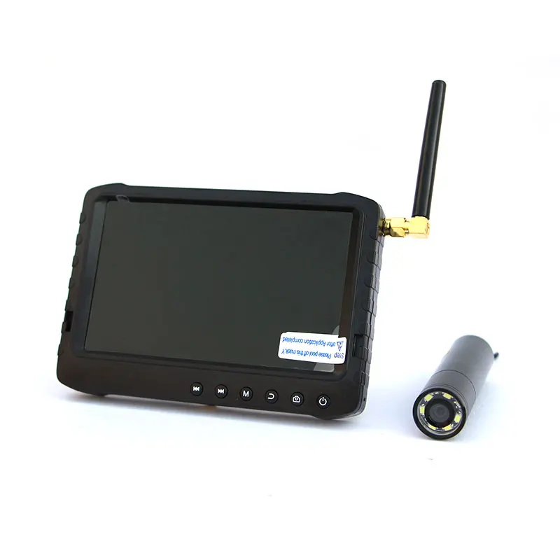 

Li battery Powered Portable 2.4GHz wireless Chimney Inspection Camera with 5 inch Monitor