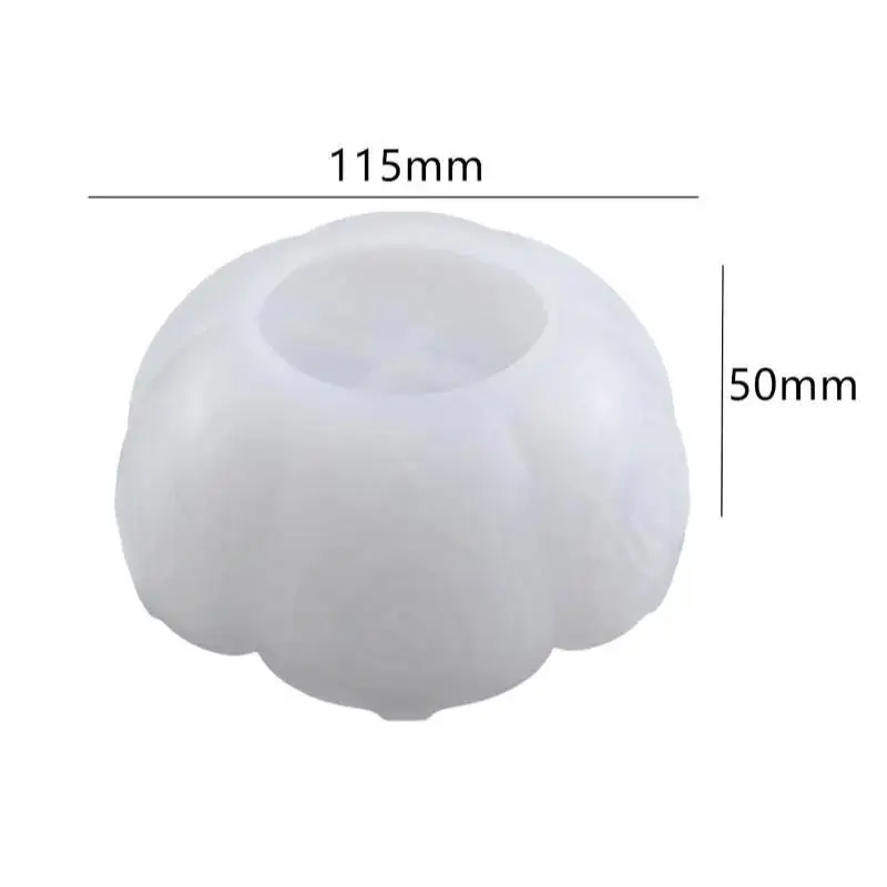 Handmade Silicone Molds Rose Lotus Shape Receptacle Bowl Mold DIY Crystal Glue Epoxy Resin Rose Lotus Storage Bowl Accessories