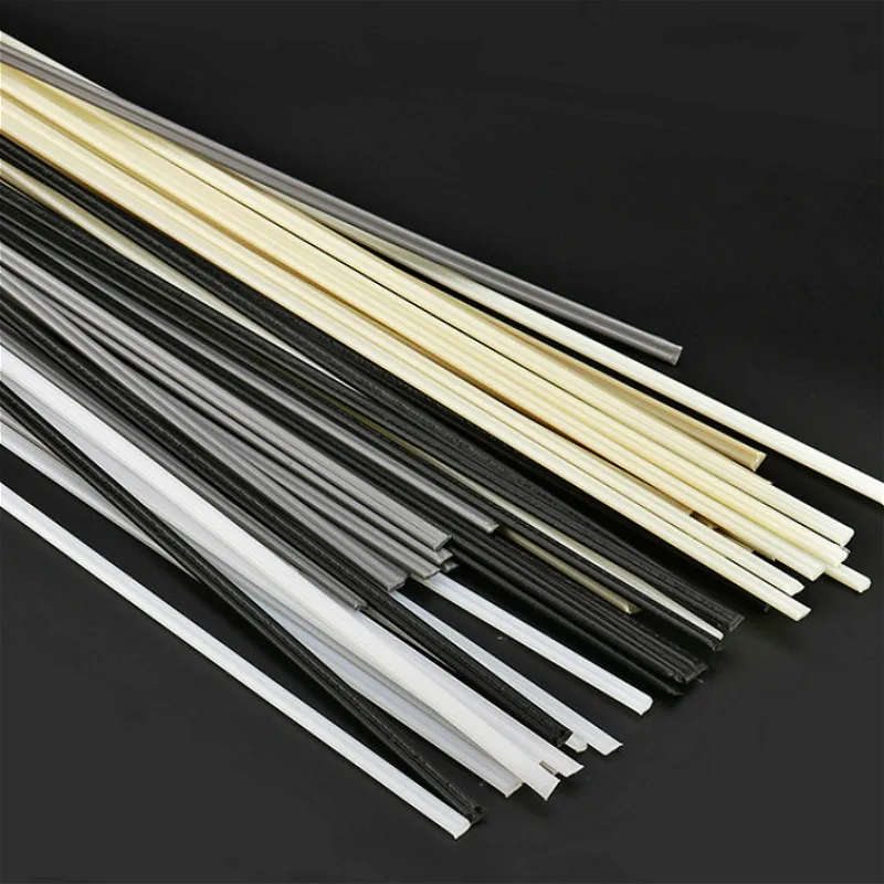50pcs Plastic Welding Rods Bumper Repair ABS/PP/PVC/PE Welding Sticks