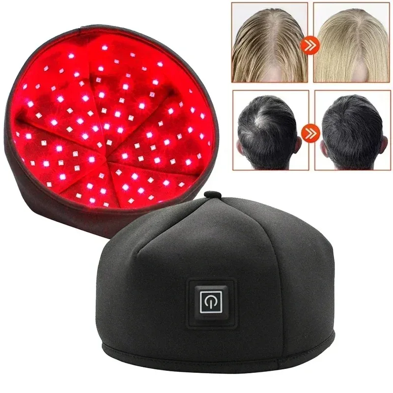 2025 Red Light Therapy Cap for Hair Regrowth Infrared Light Therapy For Thinning Hair Comb LED Hat Prevent Hair Loss Led Helmet