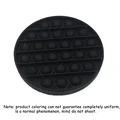 Round Black