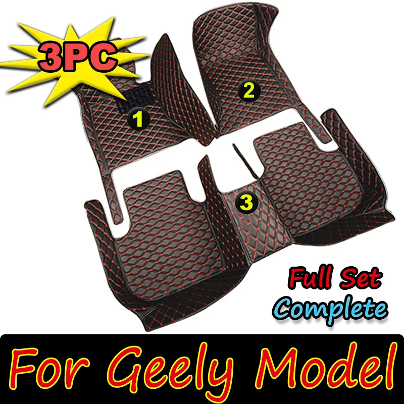 

Car Floor Mats For Geely Coolray pro Geometry C Atlas Tugella Coolray Emgrand GS GX2 GC7 Emgrand Car Accessories 2022 2023