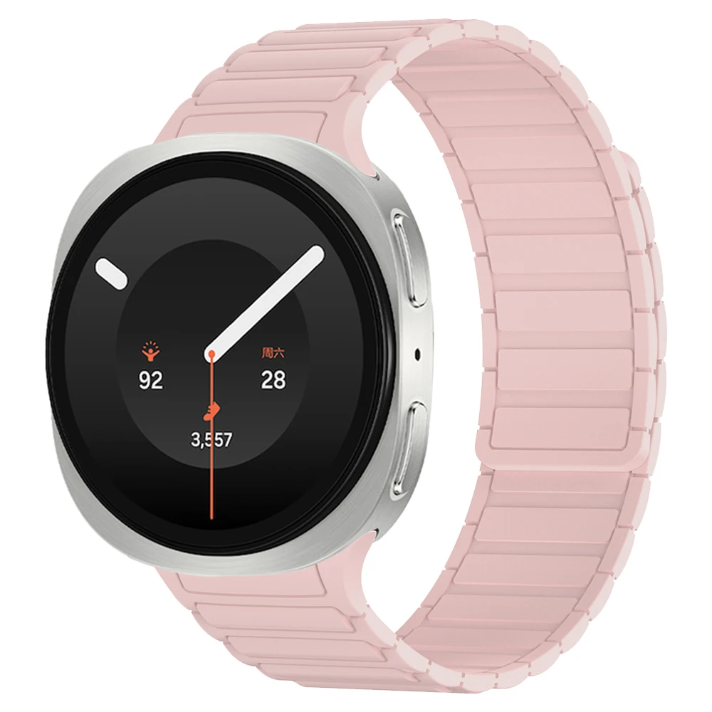 Magnetic Silicone Sport Watch Strap Bracelet