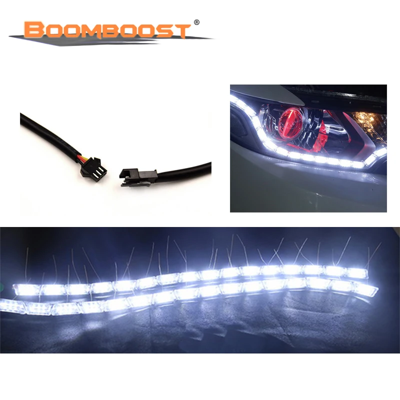 

1 комплект/2 шт. телескопические белые/Янтарные аксессуары для транспортных средств поворотный фонарь для фар последовательный поворотный сигнал DRL