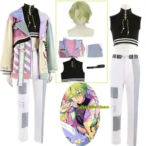 Game Ensemble Stars Scout Whimsical City Rider Tomoe Hiyori Midori Takamine Nazuna Nito Hajime Shino Comic Con Cosplay Costume