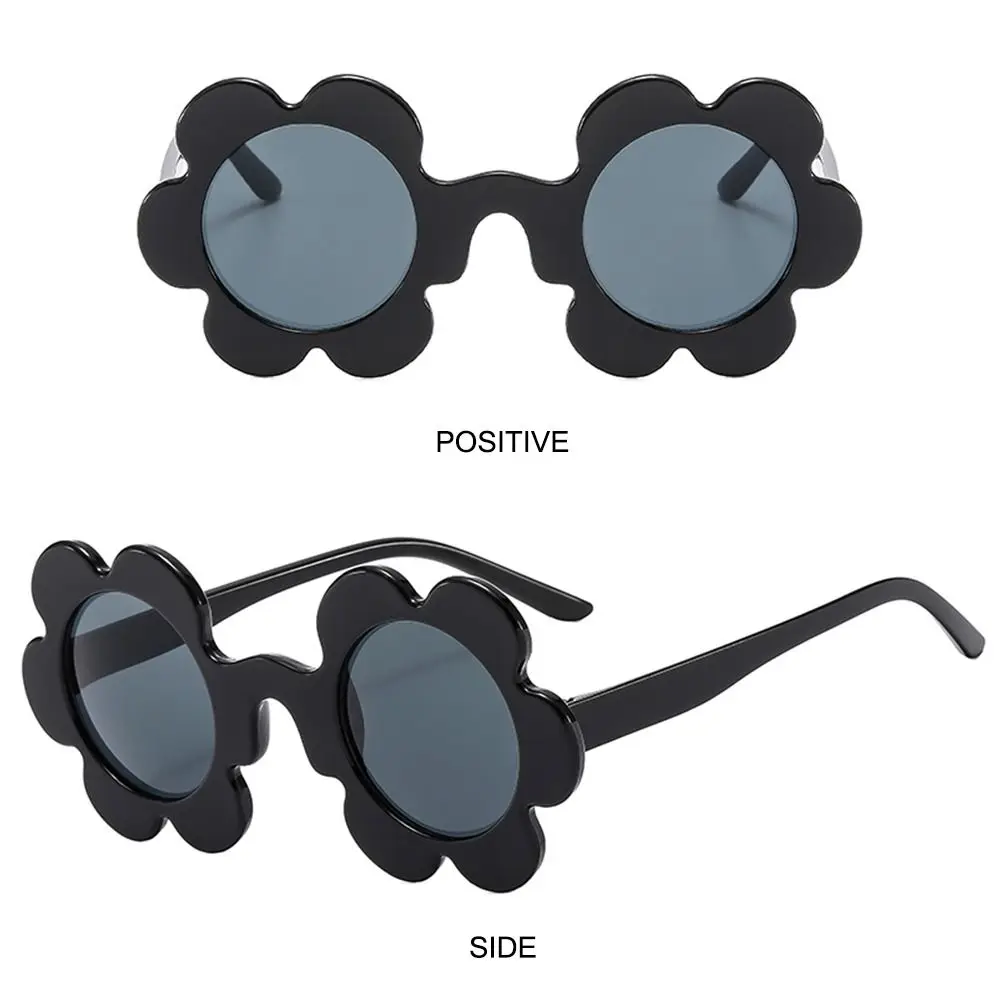 Neue trendige Sonnenblumen-Sonnenbrille für Damen, Retro-Sonnenbrille mit runden Blumen, lustiger Roman, Disco/Festival/Party-Sonnenbrille für Erwachsene – Detail 30