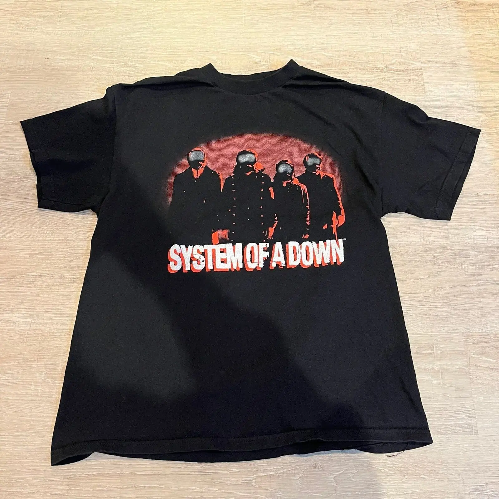 Vintage Y2K System Of A Down Byob Hyptize Metal Band T Shirt Sz L