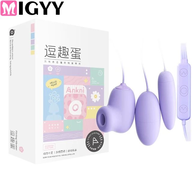 Magisches Saugen, vibrierendes Ei-Massagegerät, 10-Modus, Klitoris-Nippelsauger, Stimulator, Klitoris-G-Punkt, privater Vibrator, Sexspielzeug für Frauen 1