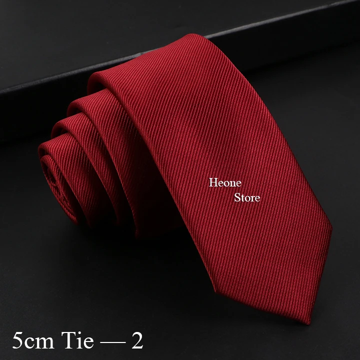Klassische einfarbige Krawatten für Männer, 5 cm/6 cm, schmale Krawatten, rot, blau, lila, grün, Krawatten für Hochzeit, Party, Zubehör, GIF – Detail 4