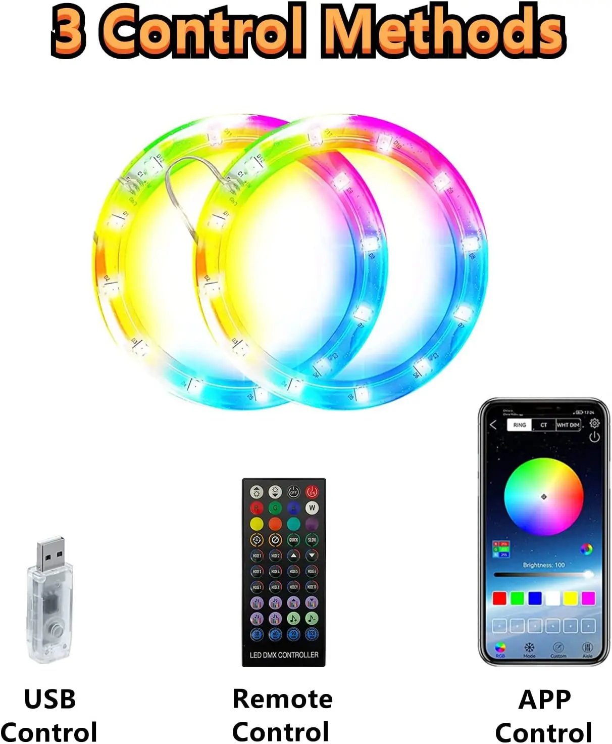 Ps5 ܼ ÷̼̽ǿ RGB LED Ʈ Ʈ,  ȭ, 8  , 400 +  ȿ, DIY , 5 ׼