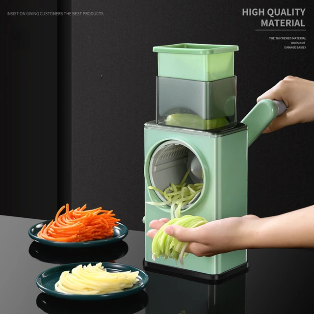 Multifunctional Drum Vegetable Cutter Kitchen Household Circular