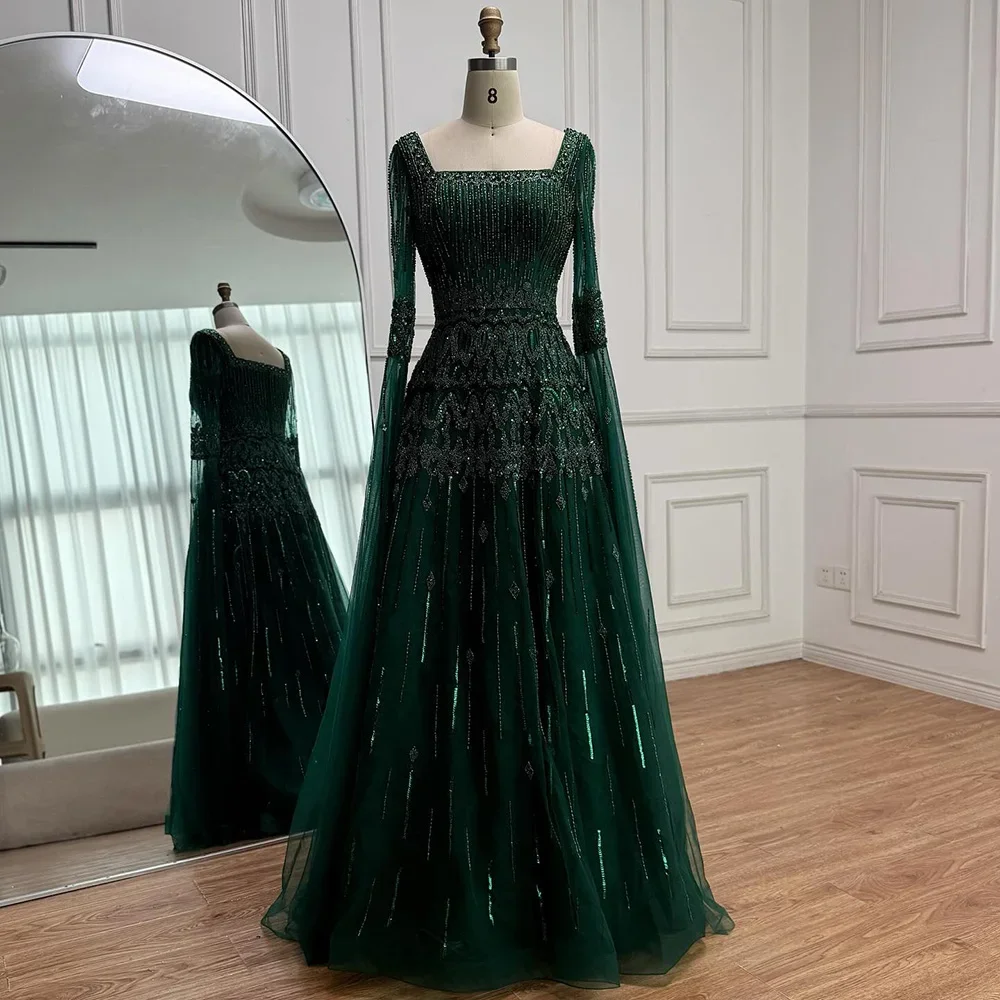 SERENE HILL 2026 Dubai Green Beaded Luxury A-Line Evening Prom Dress Wedding Guest Women Party Ceremony Gown GLA73089 Customized - AliExpress 320 SERENE HILL 2026 Dubai Green Beaded Luxury A-Line Evening Prom Dress Wedding Guest Women Party Ceremony Gown GLA73089 Customized - AliExpress 320