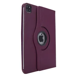 360-Degree Rotating Tablet Stand and Protective Case for Pro 2018 2020 11inch (PURPLE)